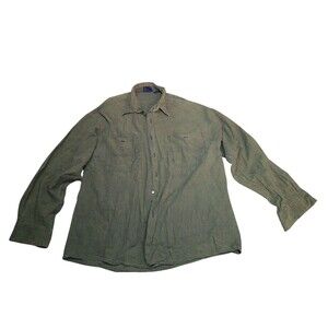 Bon Homme Button Up Shirt In Green